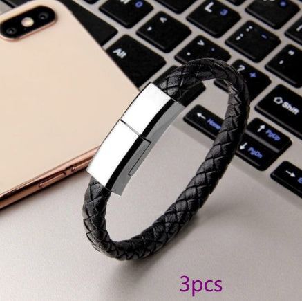 Bracelet USB Charging Cable - Portable Wrist Charger