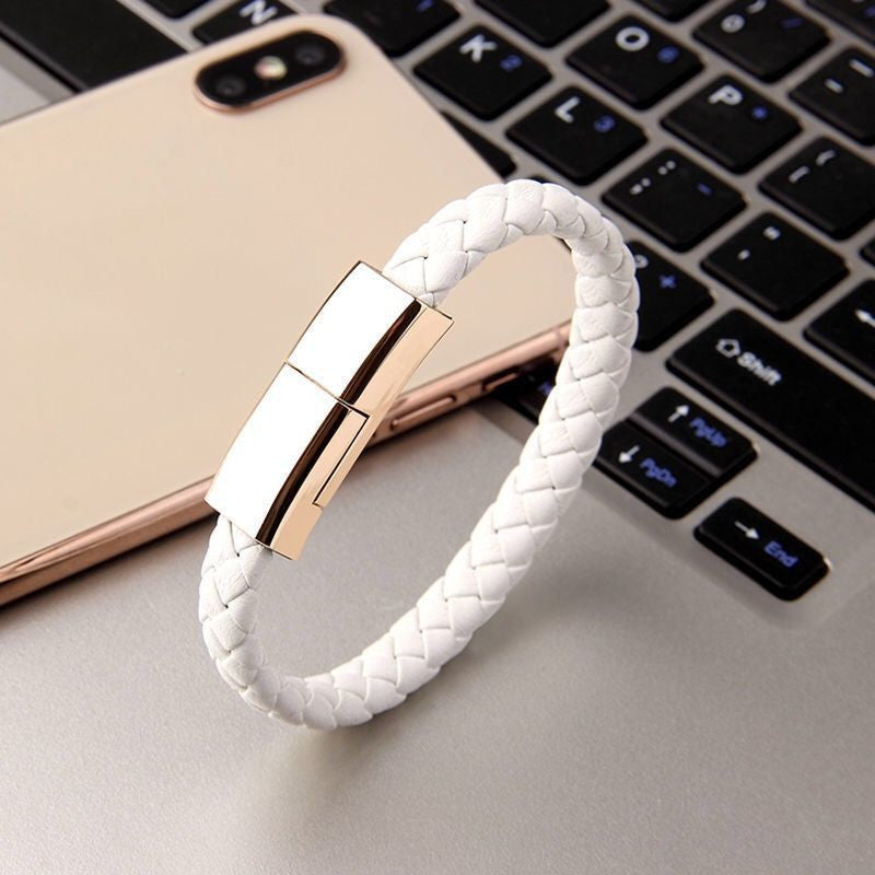 Bracelet USB Charging Cable - Portable Wrist Charger