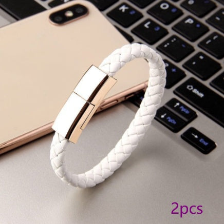 Bracelet USB Charging Cable - Portable Wrist Charger