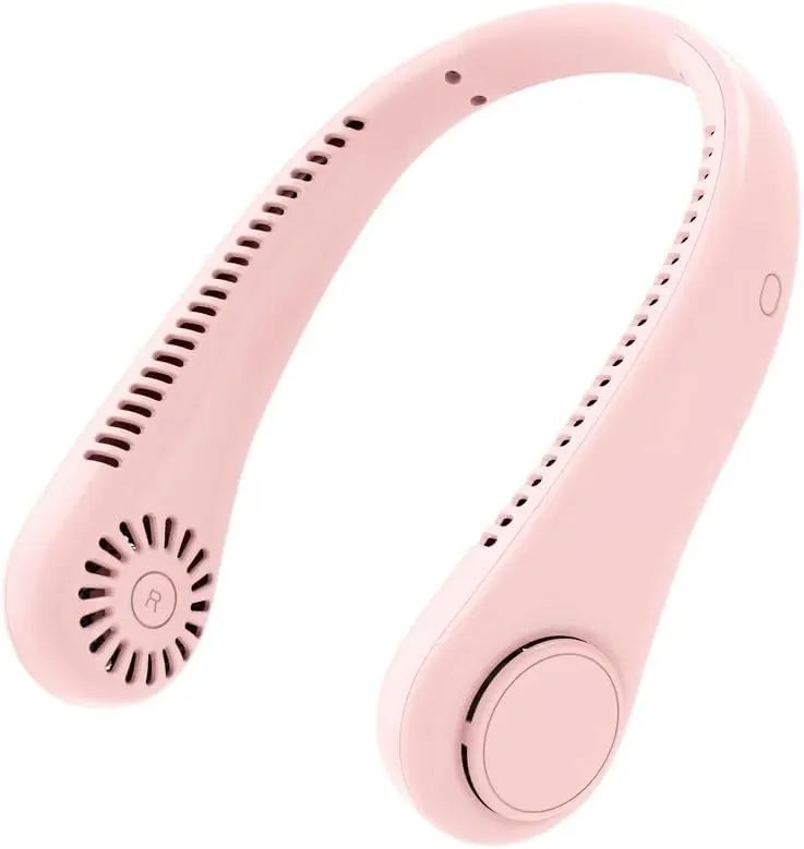 Portable Bladeless Neck Fan — Rechargeable & Lightweight
