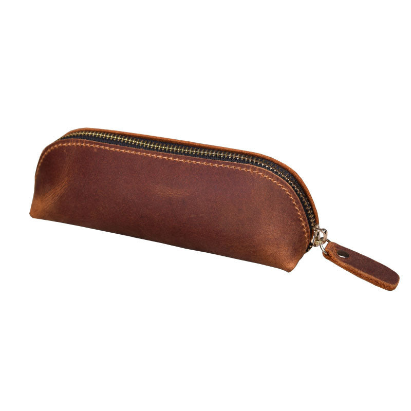 Handmade Genuine Leather Pencil Case