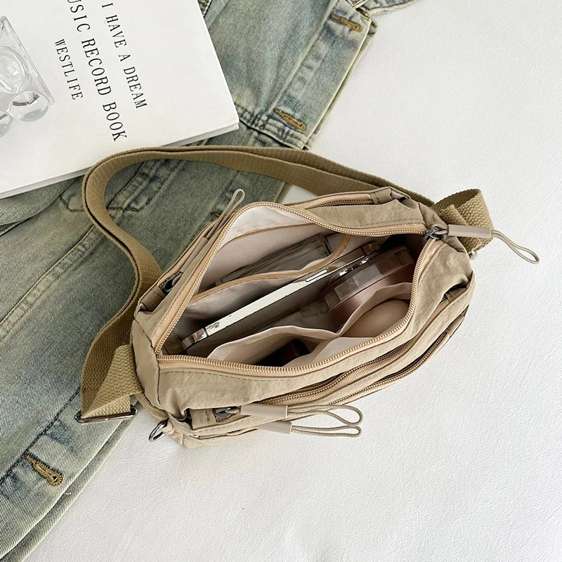 Women's Trendy Canvas Crossbody Bag