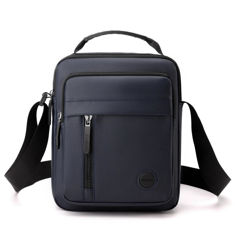 Men's Multi-Compartment Shoulder Bag