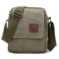 Men's Retro Canvas Crossbody Bag