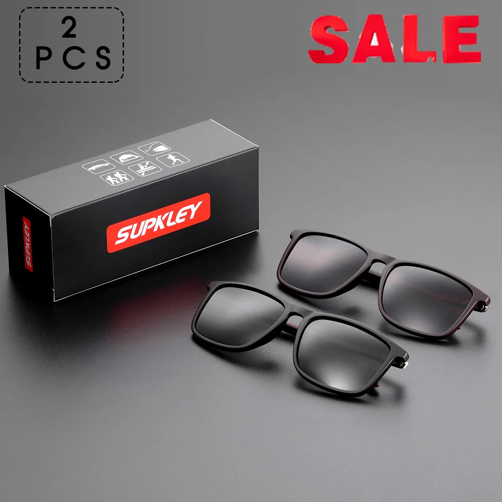 SUPKLEY Polarized Sports Sunglasses for Men