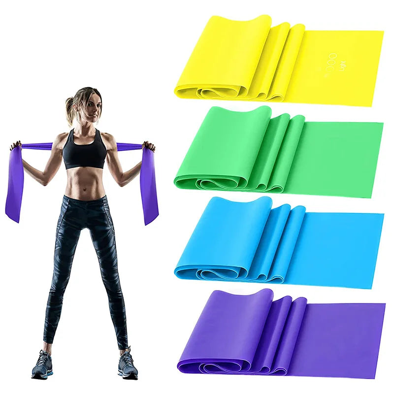4-Level Resistance Bands — Workout & Recovery