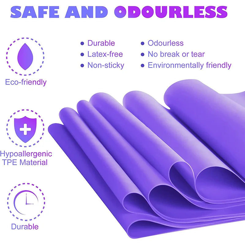 4-Level Resistance Bands — Workout & Recovery