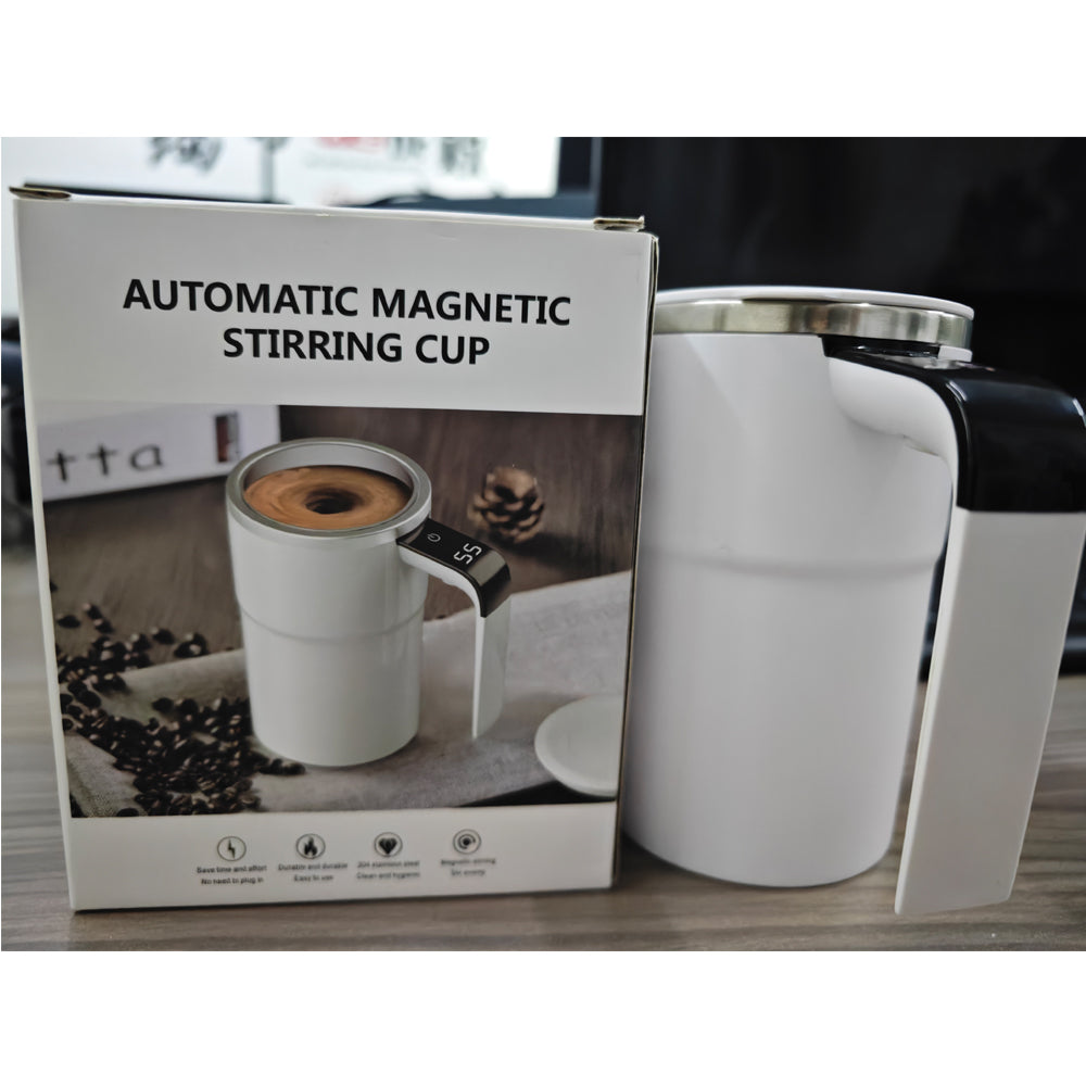 Self-Stirring Coffee Mug — Rechargeable with LED Temperature Display