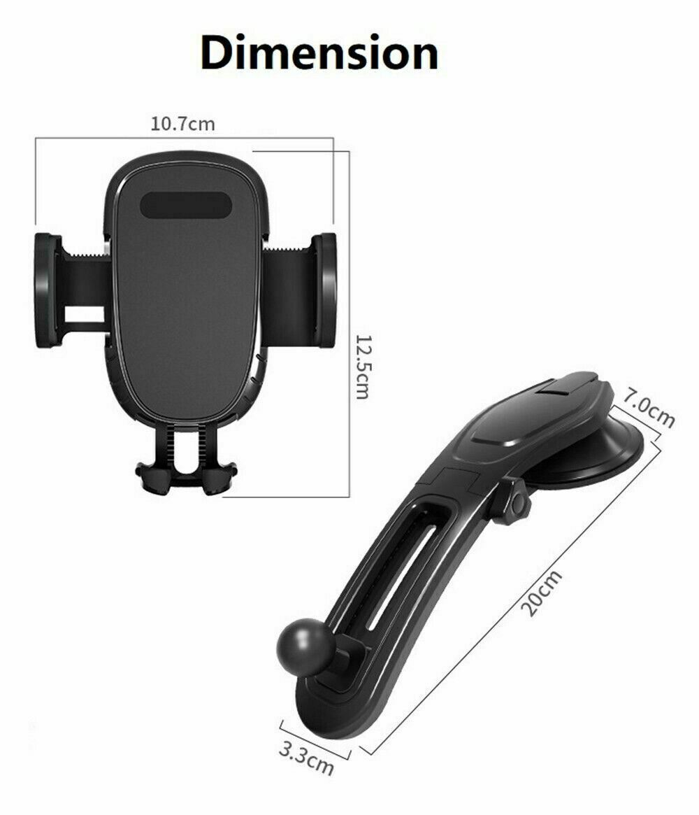 360° Rotatable Car Phone Mount Holder