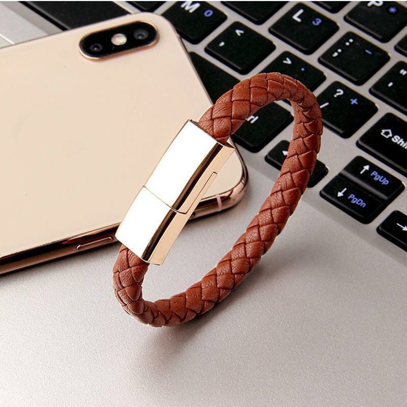 Bracelet USB Charging Cable - Portable Wrist Charger